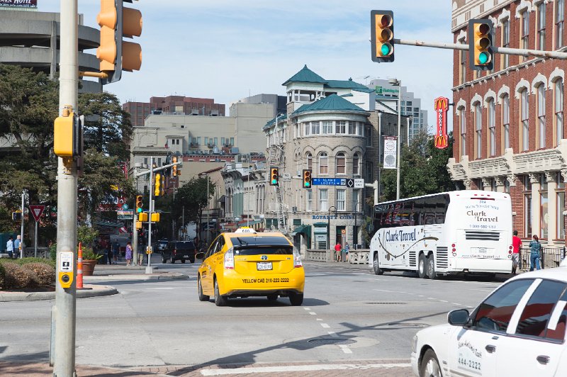 20151031_122706 D4S.jpg - Commerce St.  Street view of circular Clifford Building